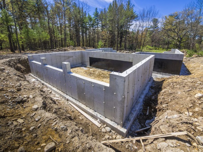 Concrete Foundation Pouring